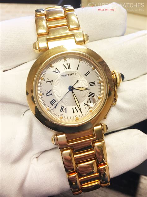 cartier's gold watches for women.